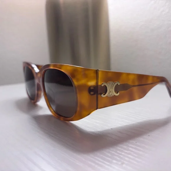 Celine Tortoiseshell Sunglasses - Picture 2 of 11